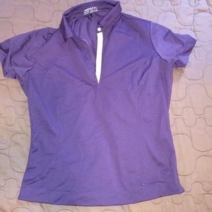 Nike purple women’s golf polo